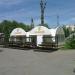 Площадка со столом для игры в настольный теннис в городе Москва
