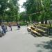 Бывшая трибуна в городе Москва