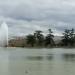 Lago de la Casa de Campo en la ciudad de Madrid