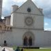 Facciata della Basilica Superiore (it) in Assisi,  Italy city