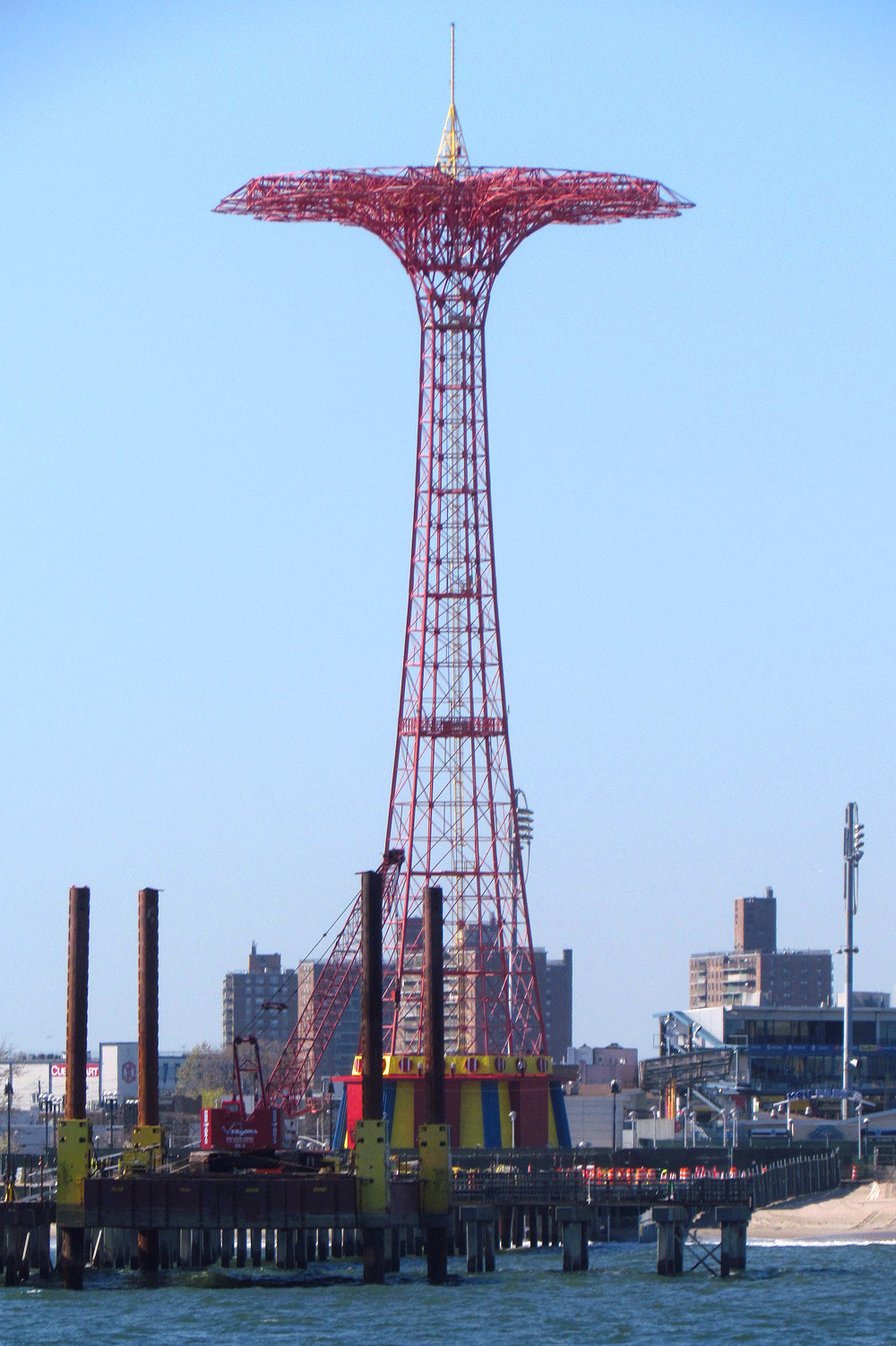 Parachute Jump - New York City, New York | amusement ride, abandoned