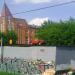 Красный «Запорожец» на крыше ГСК в городе Москва