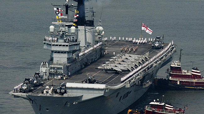 Ex - HMS Illustrious (R06) - Portsmouth