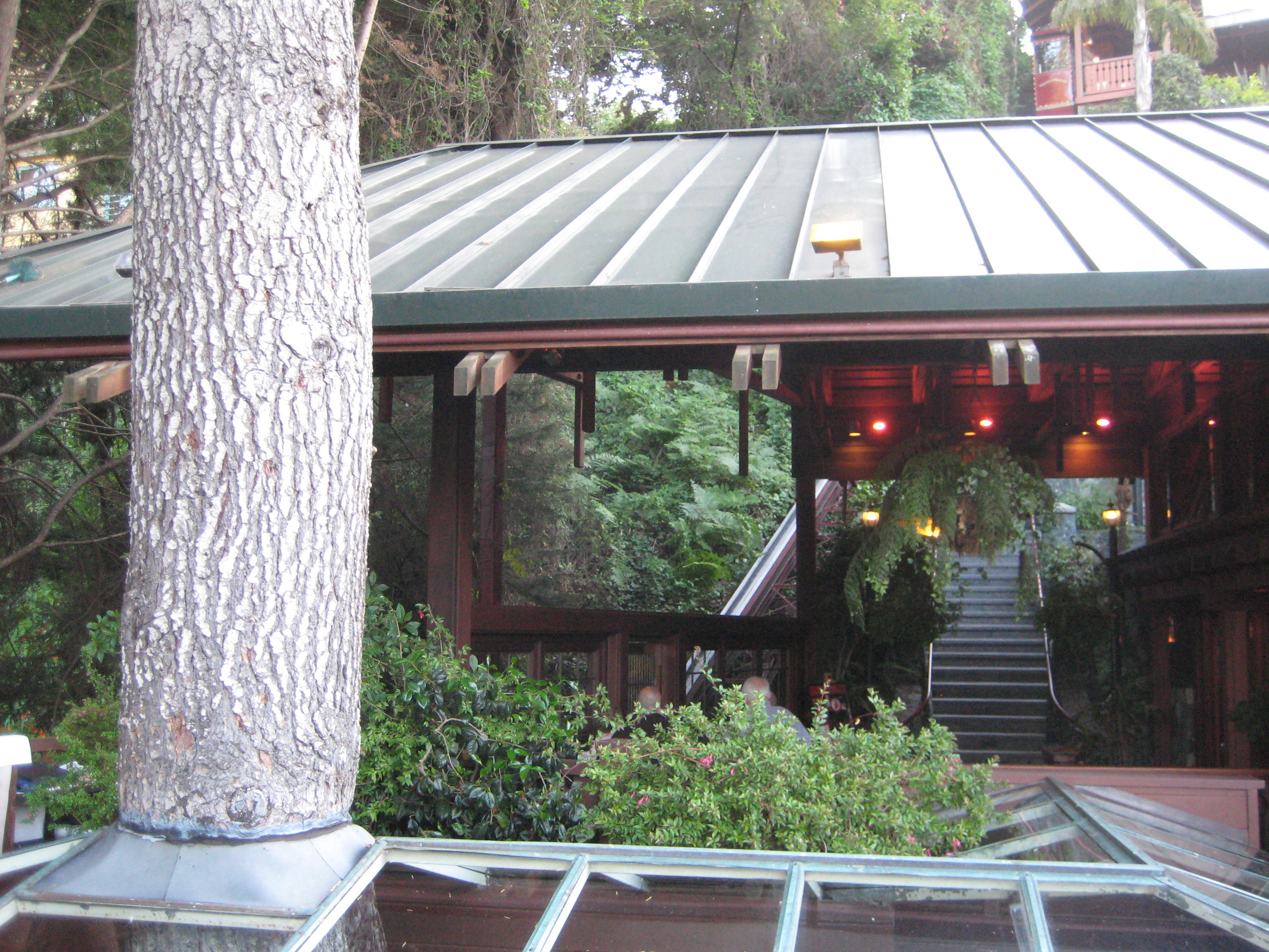 Shadowbrook Restaurant Capitola, California trolleybus stop