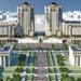 Создаваемая аллея Тысячелетия в городе Астана