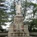 Nichiren statue in Tokyo city