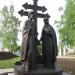 Памятник Петру и Февронии в городе Великий Новгород