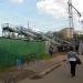 Пешеходный мост в городе Москва