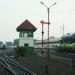 Semut Main Railway Station in Surabaya city