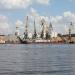 Снесённый северный речной порт в городе Москва