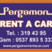 bodrum rent a car pergamon company office (tr) in Bodrum city