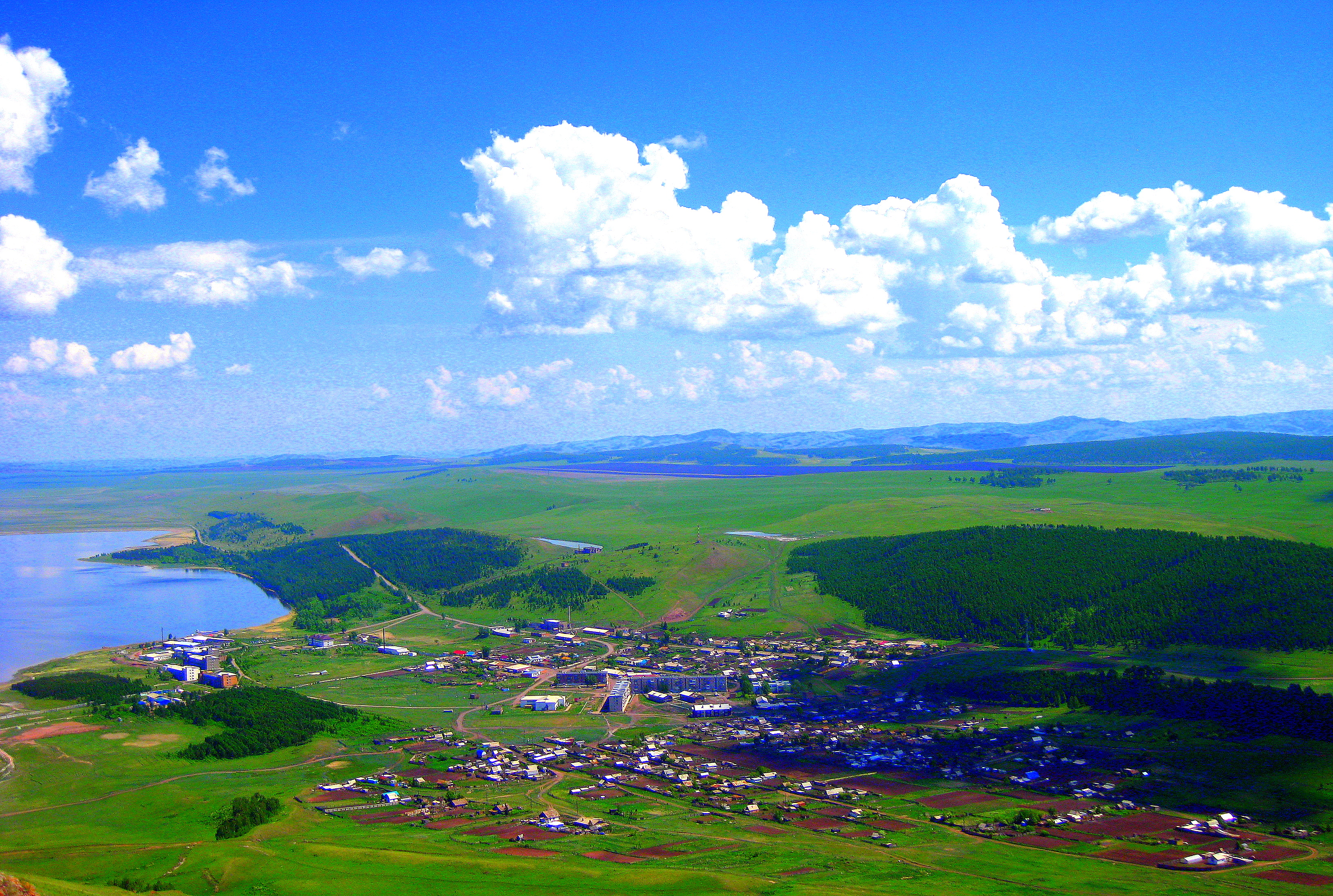 Озеро Учум Красноярский