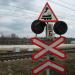 Нерегулируемый железнодорожный переезд в городе Москва