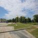 Территория вокруг памятника Лескову в городе Орёл