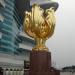 Golden Bauhinia Square in Hong Kong city