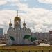 Территория храма апостола Иоанна Богослова в городе Барнаул