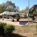Avion militar expus publicului (ro) in Rosiorii de Vede city