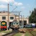 Railroad cars depot in Melitopol city