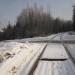 Железнодорожный переезд в городе Пермь