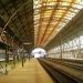 Prague Main Railway Station in Prague city