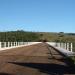 Ponte sobre o rio Paranapanema na Bernardino de Campos city