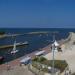 Wyjście z portu in Ustka city
