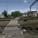 Пешеходный переход через железнодорожные пути в городе Должанск (Свердловск)
