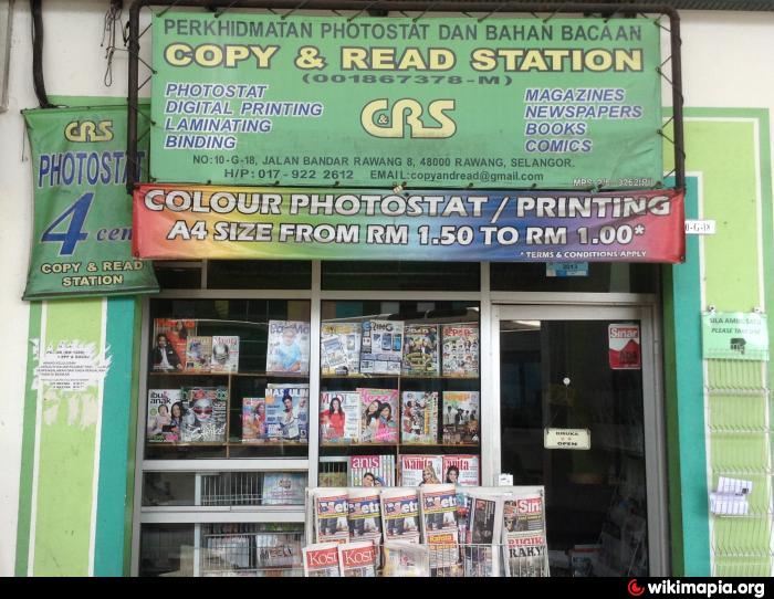 COPY READ STATION Photocopy Center Rawang