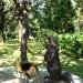 Скульптурная композиция «Ворона и лисица»