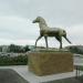 Памятник лошади в городе Рудный
