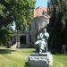 Statue of August Belmont in Newport, Rhode Island city