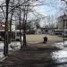 Площадь у Варшавского вокзала в городе Гатчина