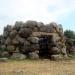 Entrance to the megalithic wall that enclosed the Nuraghic site of Losa