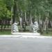 Архитектурная композиция в городе Караганда