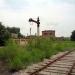 Старая паровозная колонка в городе Запорожье