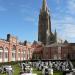 Saint John's Hospital museum in Bruges city