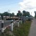 Закрытый железнодорожный переезд в городе Павловский Посад