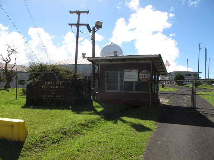 Kokee AFS Hawaii Air National Guard radar site