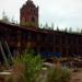 Old industrial building with water tower