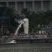 The Merlion in Republic of Singapore city