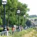 Parc des Vétérans dans la ville de Lac-Mégantic