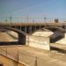 1st Street Bridge in Los Angeles, California city