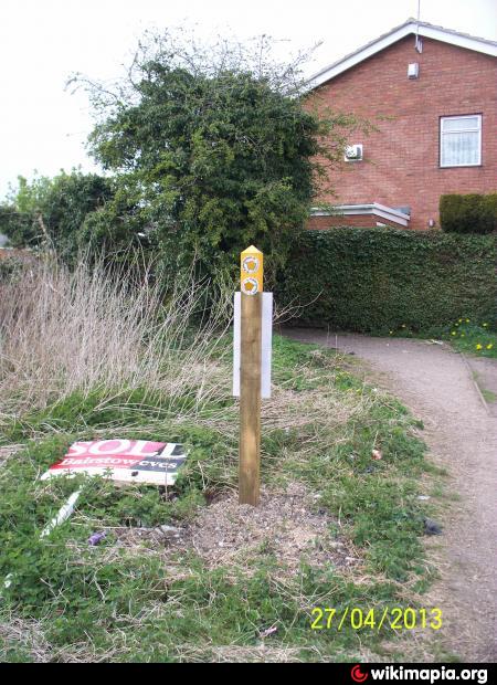 Footpath Way Marker Nuneaton