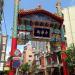 Suzaku mon (China Town South Gate) in Yokohama city