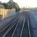 BNSF ESPERANZA Interlocking in Anaheim, California city