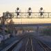 BNSF ESPERANZA Interlocking in Anaheim, California city