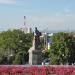 Monument to Stepan Makarov - Russian vice-admiral, a commander of the Imperial Russian Navy, oceanographer