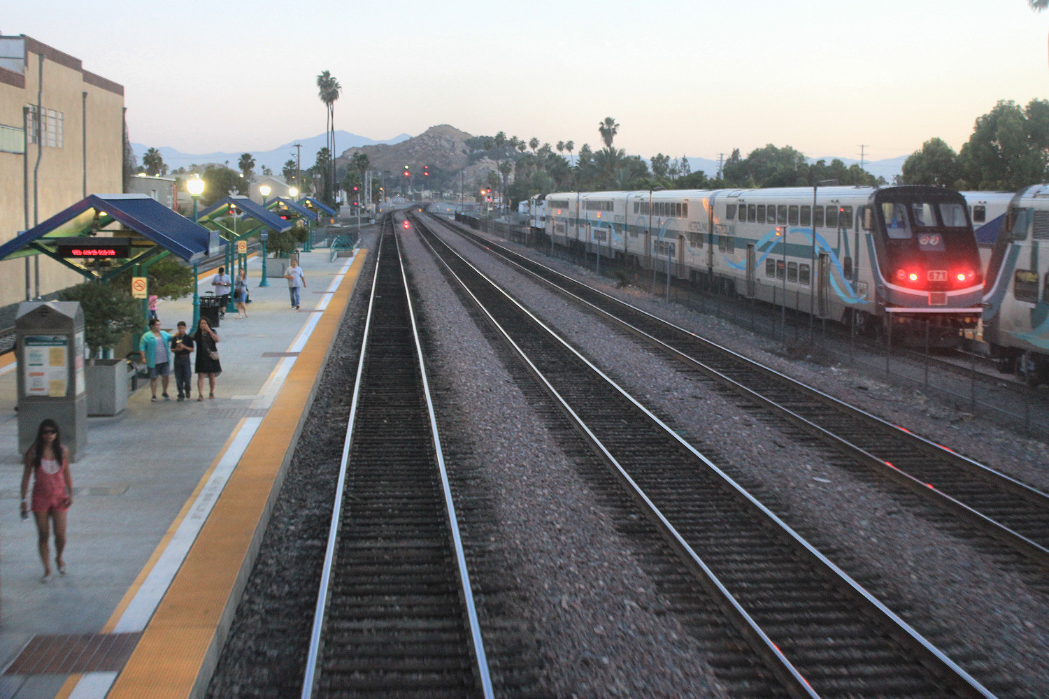 Riverside Downtown Metrolink/Amtrak Station Riverside, California