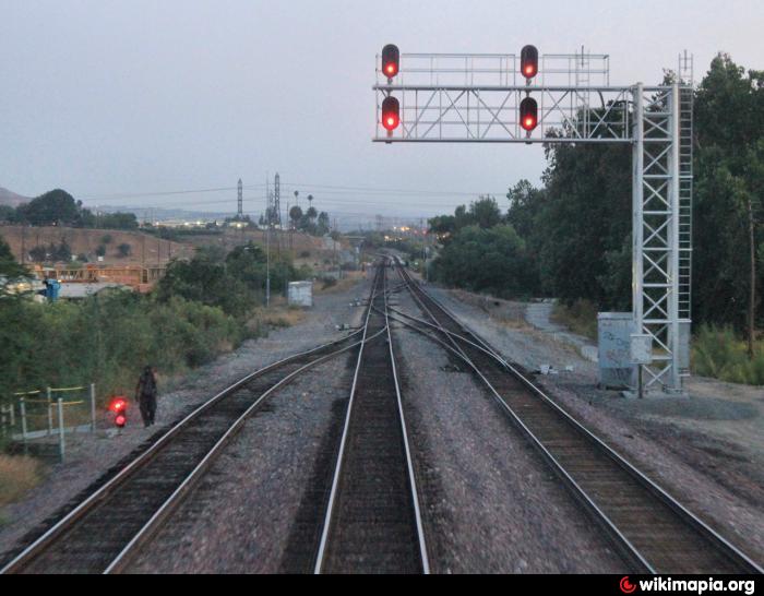 BNSF WEST COLTON Interlocking Colton, California