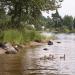 Пляж в городе Приозерск